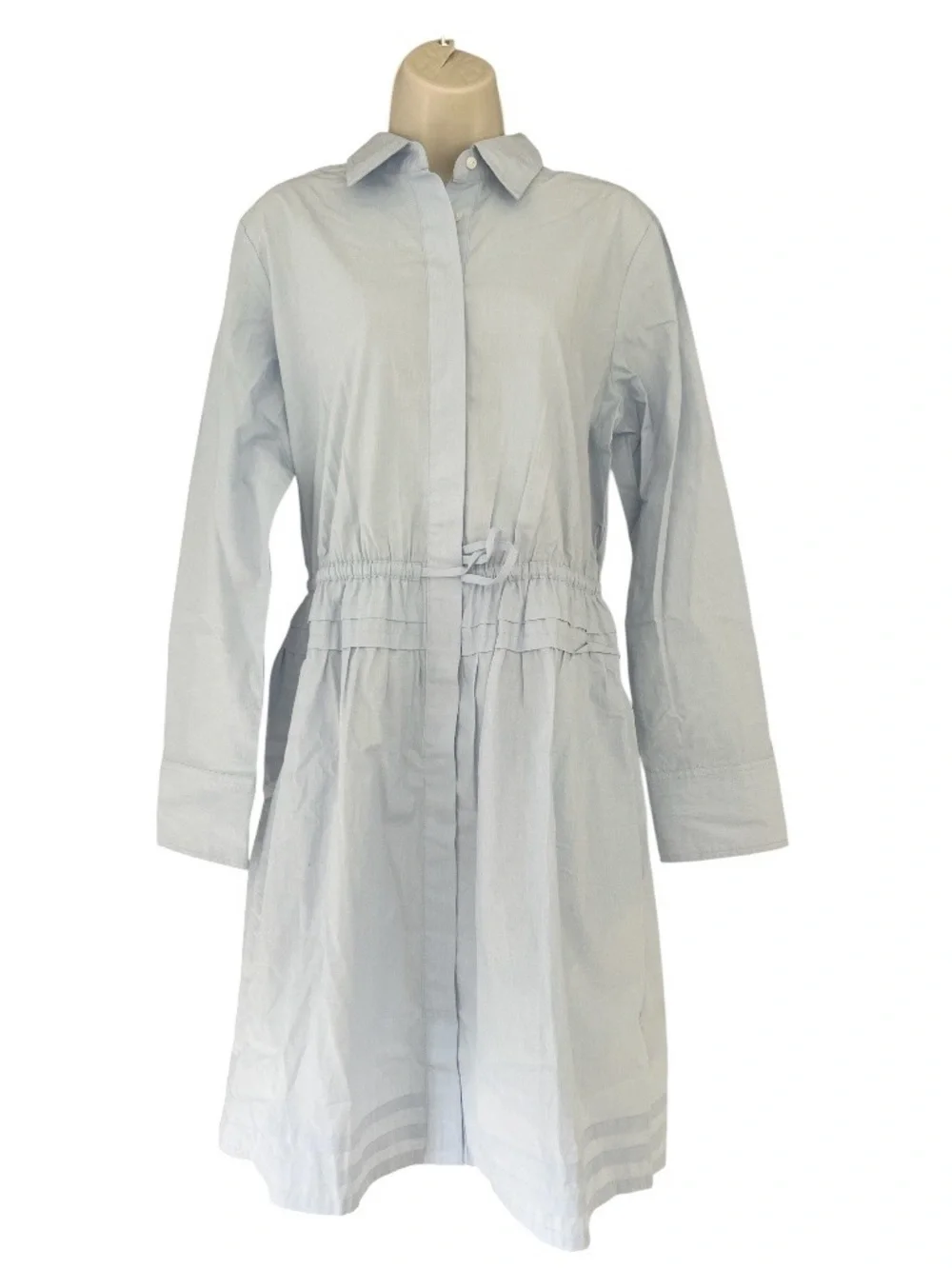 NWT J Crew Tall Elena mini shirt-dress in cotton poplin